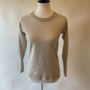 J. Crew cream sweater